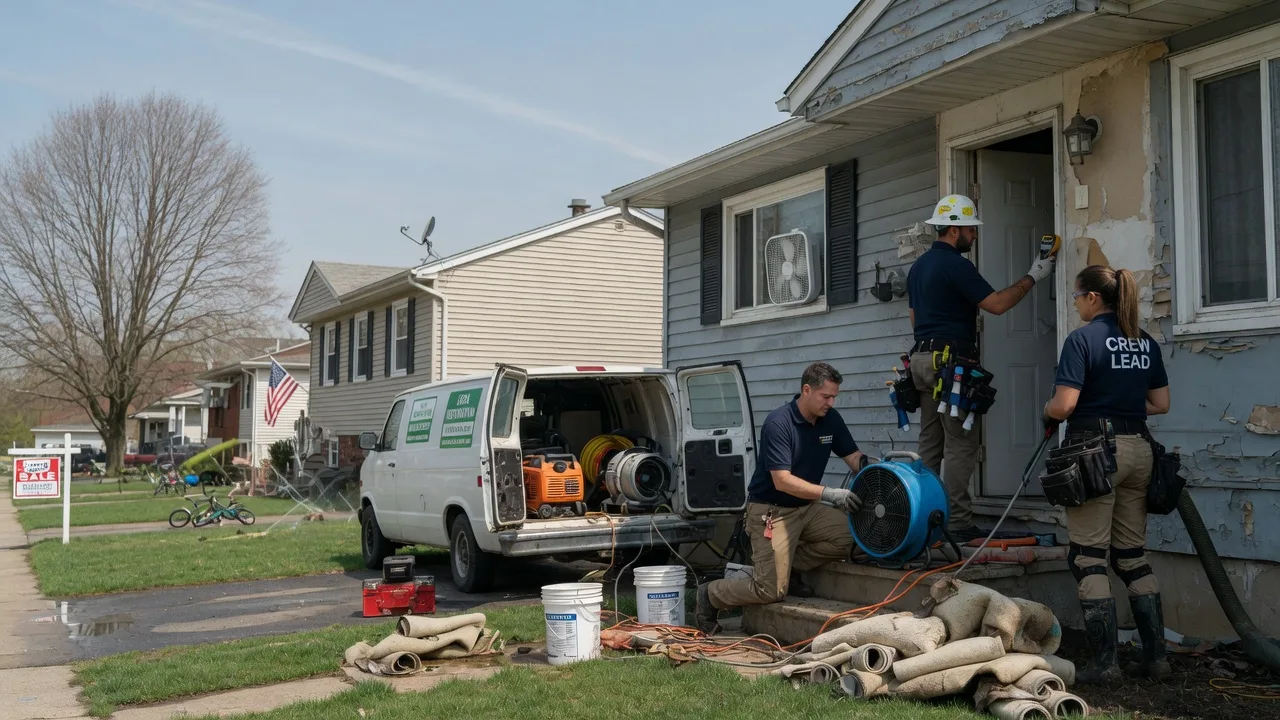 Flood Cleanup in Pocahontas, IL near me